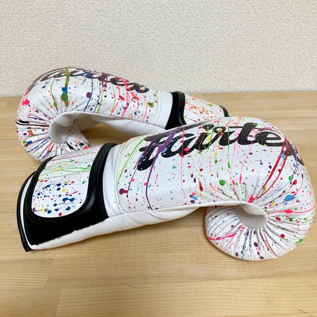 新品】Fairtex グローブ BGV14 8oz Paint White - ボクシング