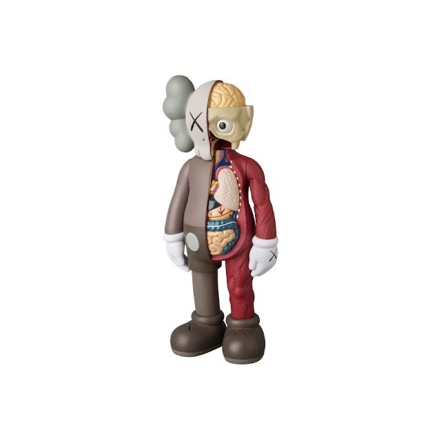 KAWS COMPANION FLAYED BROWN #6BERBRICK