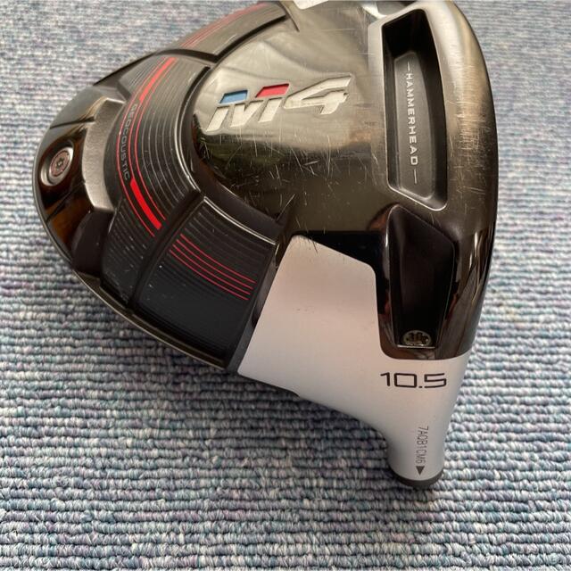 TaylorMade(テーラーメイド)の《テーラーメイド》M4 ドライバーヘッド10.5° + 付属品 スポーツ/アウトドアのゴルフ(クラブ)の商品写真