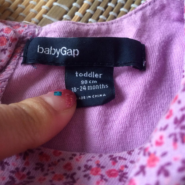 GAP(ギャップ)のbaby GAP 90バルーンワンピース キッズ/ベビー/マタニティのキッズ服女の子用(90cm~)(その他)の商品写真