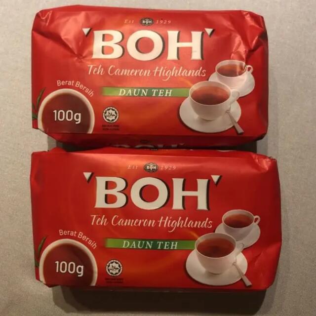 BOH(ボー)の【希少】【ティーバッグより断然お得】【2点セット】 BOH TEA ティーパック 食品/飲料/酒の飲料(茶)の商品写真