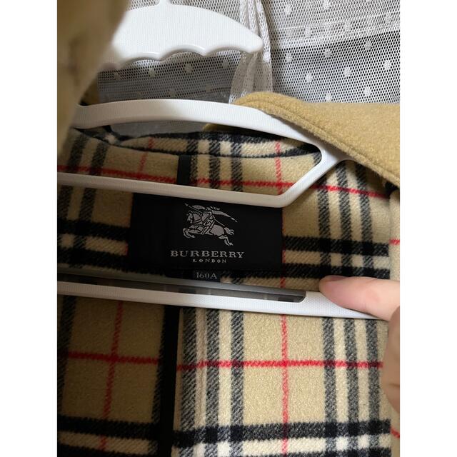 BURBERRY(バーバリー)のバーバリー　ダッフルコート　160サイズ レディースのジャケット/アウター(ダッフルコート)の商品写真