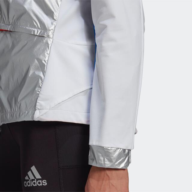 adidas(アディダス)のadidas アディダス マラソン SPACE RACE ジャケット レディースのジャケット/アウター(ナイロンジャケット)の商品写真