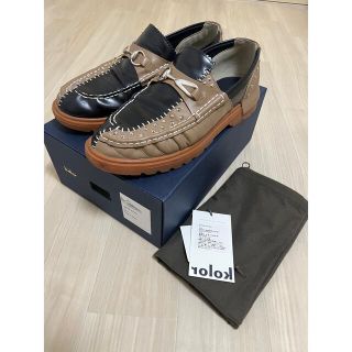 カラー(kolor)のkolor 21ss ドッキング ローファー 名作(ドレス/ビジネス)