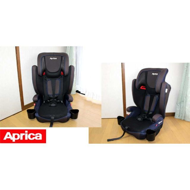 Aprica(アップリカ)の美品 Aprica エアグルーブAC◆チャイルドシート＆ジュニアシート◆１歳頃～ キッズ/ベビー/マタニティの外出/移動用品(自動車用チャイルドシート本体)の商品写真