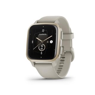 ガーミン(GARMIN)のガーミンVenu Sq 2Music French GrayCream Gold(腕時計)