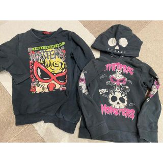 ヒステリックミニ(HYSTERIC MINI)のヒステリックミニ  110 セット　トレーナー　パーカー (Tシャツ/カットソー)