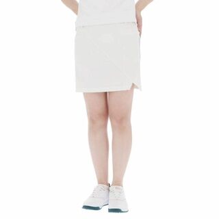 アディダス(adidas)の【新品タグ付き】アディダスゴルフ インナーパンツ付きスカート レディースL(ウエア)