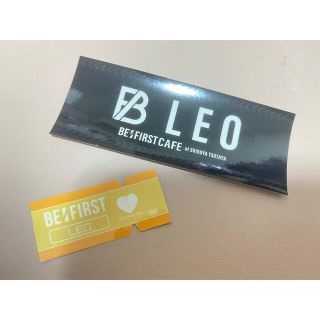 ザファースト(THE FIRST)のbe:first レオ LEO ステッカー2点セット(アイドルグッズ)