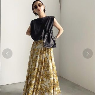 アメリヴィンテージ(Ameri VINTAGE)のアメリヴィンテージ　ADAM VOLUME SKIRT(ロングスカート)