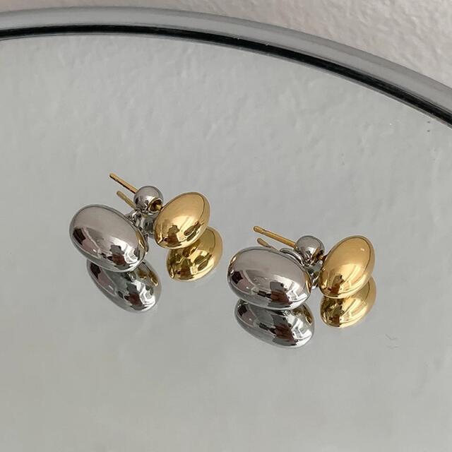 Ameri VINTAGE(アメリヴィンテージ)の2way beans pierce mix No.943 レディースのアクセサリー(ピアス)の商品写真