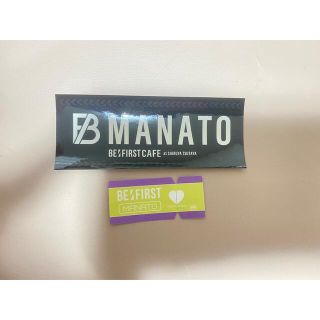 ザファースト(THE FIRST)のbe:first マナト MANATO ステッカー 2点セット(アイドルグッズ)