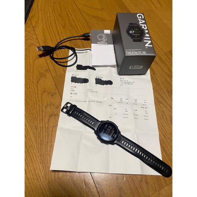 GARMIN ForeAtlete 745 Black - fyrlois.com.ve