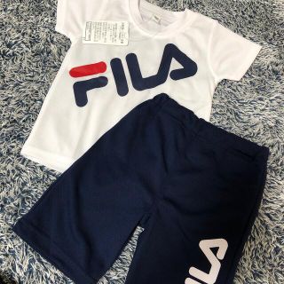 フィラ(FILA)のFILA セットアップ 半袖 Tシャツ パンツ 夏服 子供服(Ｔシャツ)