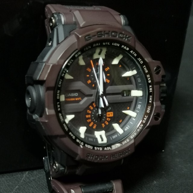 カシオ CASIO Gショック スカイコクピット 電波タフソーラー 独特の