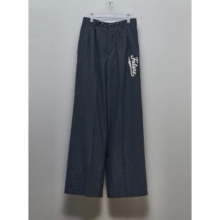 シュタイン(stein)のMASU 22aw FUTURE WIDE TROUSERS(GRAY)(スラックス)