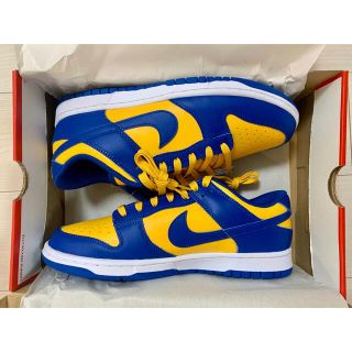 ナイキ(NIKE)のNIKE Dunk Low "Blue Jay/University Gold"(スニーカー)