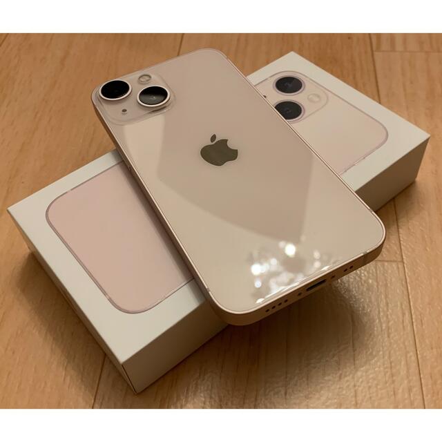 iPhone(アイフォーン)の保証期間中 iPhone13 mini 256GB SIMフリー Pink スマホ/家電/カメラのスマートフォン/携帯電話(スマートフォン本体)の商品写真