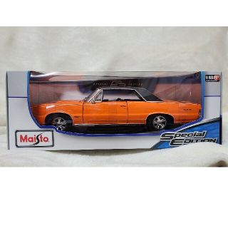 1965 Pontiac GTO Orange 1/18 MAISTO マイスト(ミニカー)