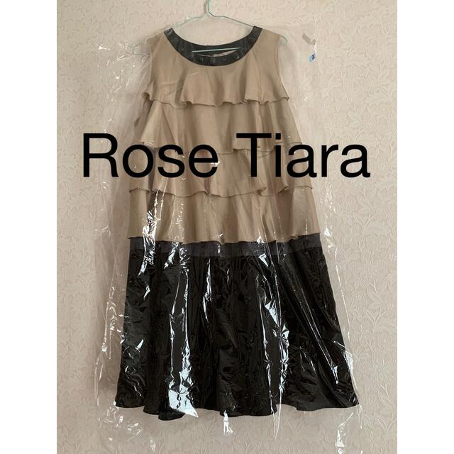 ⭐️Rose Tiara⭐️ビジュー付きティアードフリルワンピースUNTITLED