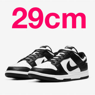 ナイキ(NIKE)のNIKE DUNK low Retro Panda 29cm(スニーカー)