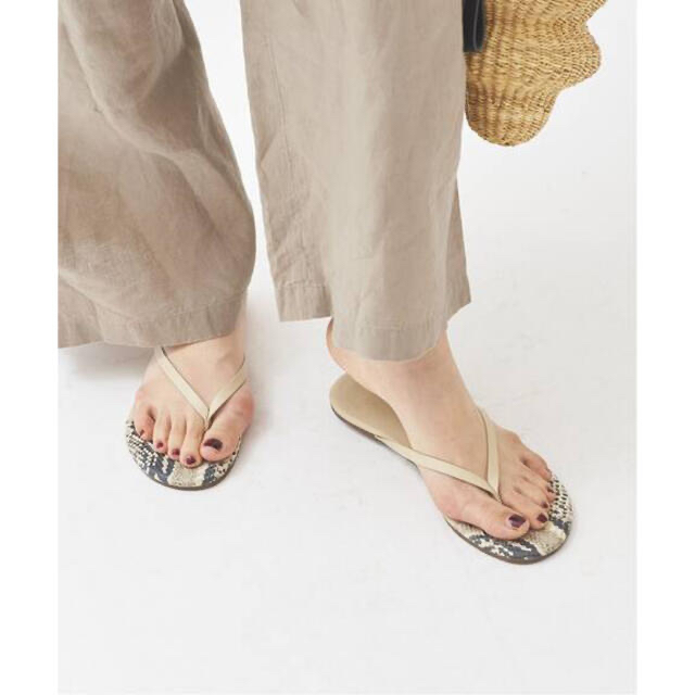 Plage 別注 TKEES LILY SP サンダル ティキーズ パイソン