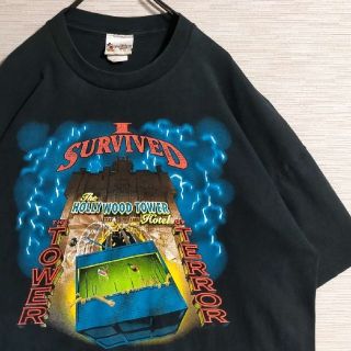 ディズニー(Disney)のDisney 5XL TOWER OF TERROR タワーオブテラー Tシャツ(Tシャツ/カットソー(半袖/袖なし))