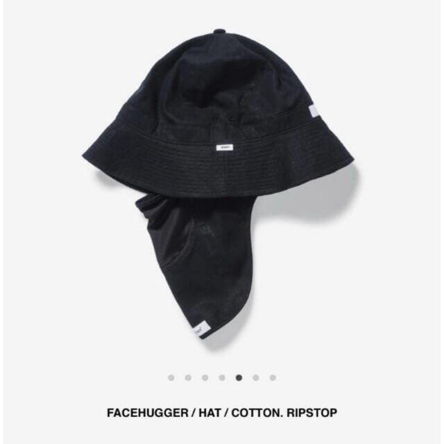 WTAPS FACEHUGGER/HAT/COTTON. RIPSTOP