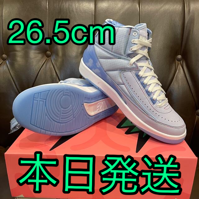 NIKE(ナイキ)のJ. バルヴィン x ナイキ エアジョーダン2レトロ SP メンズの靴/シューズ(スニーカー)の商品写真