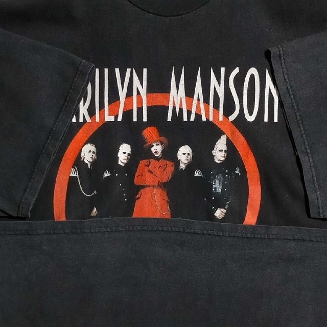 激レア きゃりー 5XL Marilyn Manson マリリンマンソンTシャツ | www ...