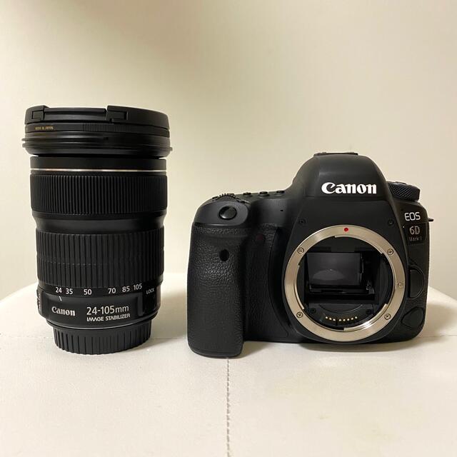 Canon(キヤノン)のCanon EOS6D MarkII EF24-105 IS STMレンズキット スマホ/家電/カメラのカメラ(デジタル一眼)の商品写真