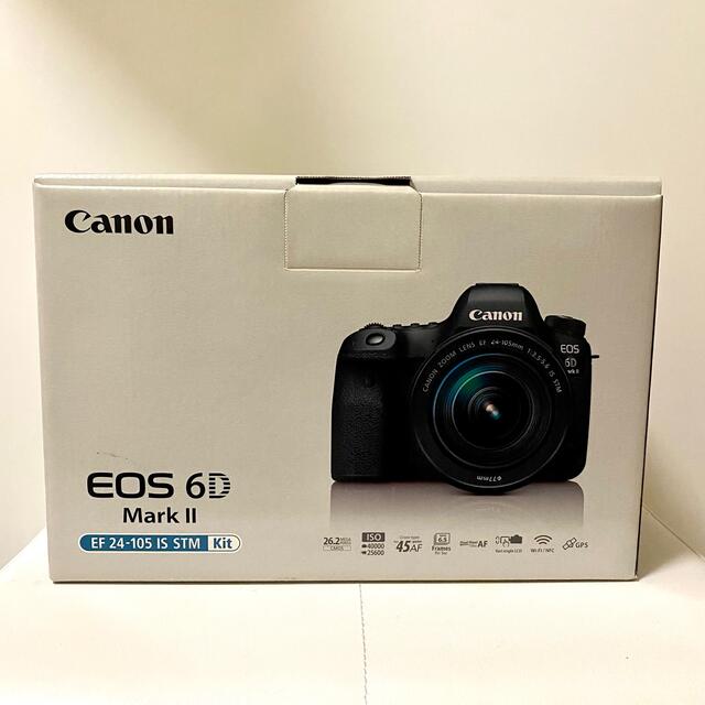 Canon(キヤノン)のCanon EOS6D MarkII EF24-105 IS STMレンズキット スマホ/家電/カメラのカメラ(デジタル一眼)の商品写真