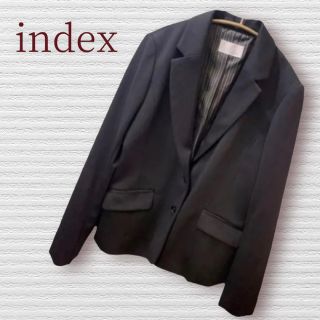 インデックス(INDEX)のindex インデックス テーラードジャケット 美品(テーラードジャケット)