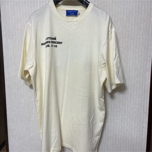 MAISON KITSUNE'(メゾンキツネ)のader error maison KITSUNE キツネ　Tシャツ　韓国 メンズのトップス(Tシャツ/カットソー(半袖/袖なし))の商品写真