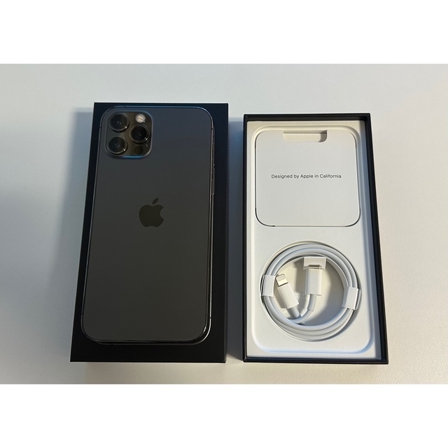 【美品】iPhone 12 Pro 128GB グラファイト SIMフリー