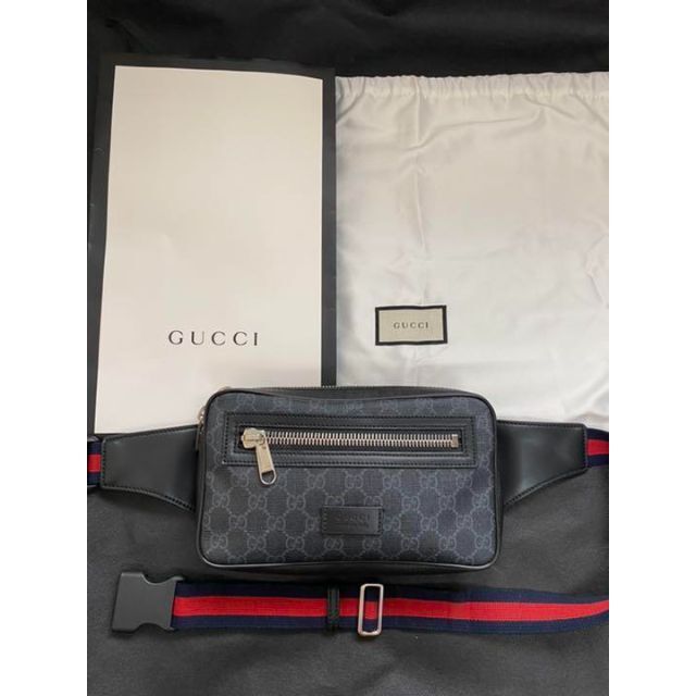 海外輸入】 G - GUCCI グッチ ソフト GGスプリームベルトバックの通販