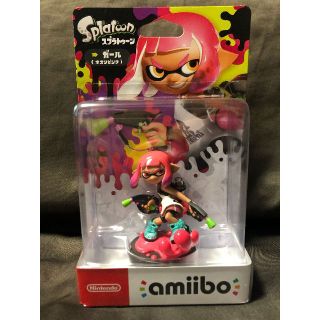 ニンテンドウ(任天堂)の【新品】amiibo ガール（ネオンピンク） スプラトゥーンシリーズ(その他)