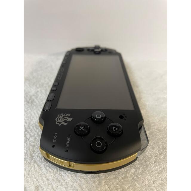 PlayStation Portable(プレイステーションポータブル)のレア PSP-3000(PSP-3000MHB) ハンターズモデル エンタメ/ホビーのゲームソフト/ゲーム機本体(携帯用ゲーム機本体)の商品写真