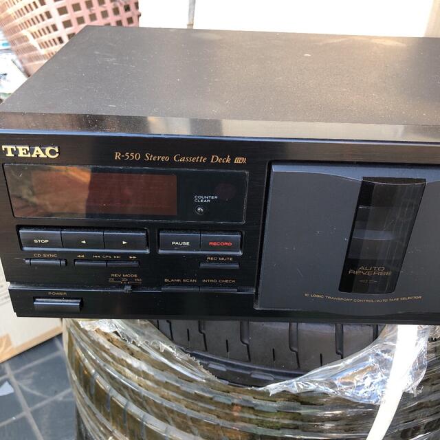 TEAC ステレオカセットデッキ R-550の通販 by pjktc712's shop｜ラクマ