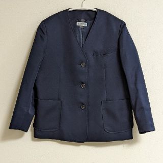 制服　ジャケット　イートン　シングル　ネイビー　140A(ジャケット/上着)