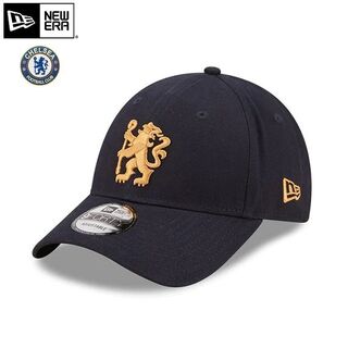 ニューエラー(NEW ERA)の★送料無料★UK直輸入★ニューエラ★チェルシー 9FORTY キャップ★紺x金★(キャップ)