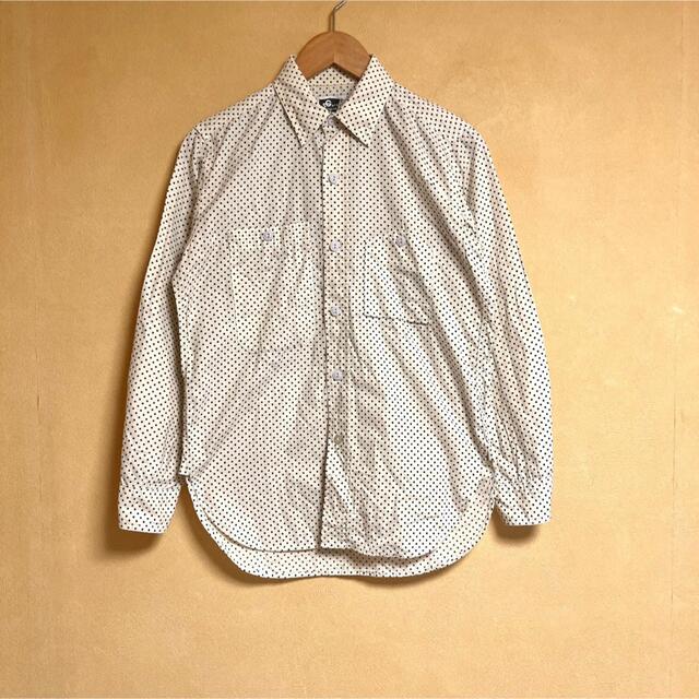 美品 ENGINEERED GARMENTS ドット柄 山ポケット シャツ