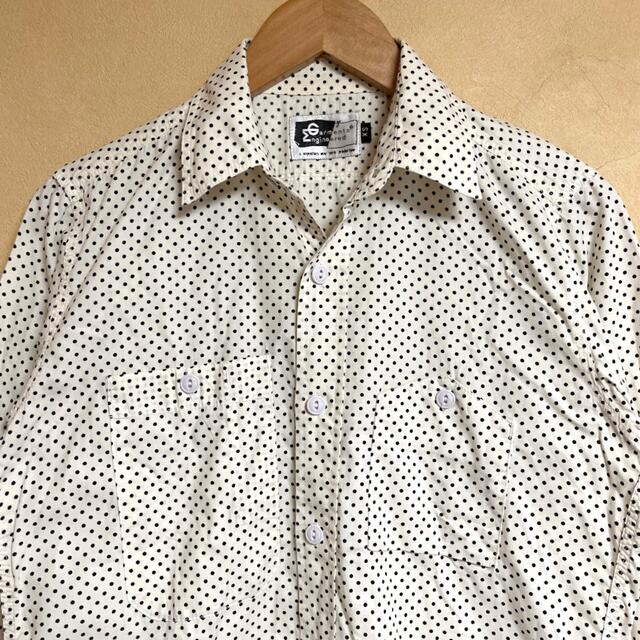 美品 ENGINEERED GARMENTS ドット柄 山ポケット シャツ