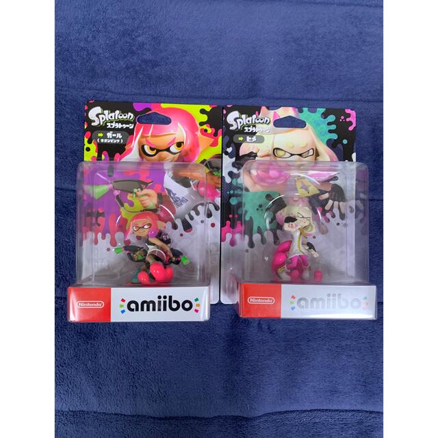 amiibo ヒメ　ガール　ネオンピンク　スプラトゥーン任天堂