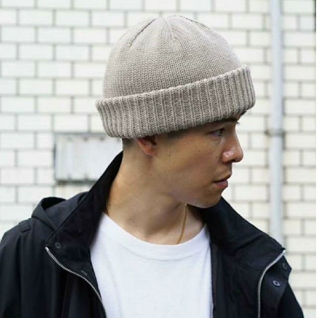 crépuscule - crepuscule knit cap 1 グレイッシュベージュの通販 by ...