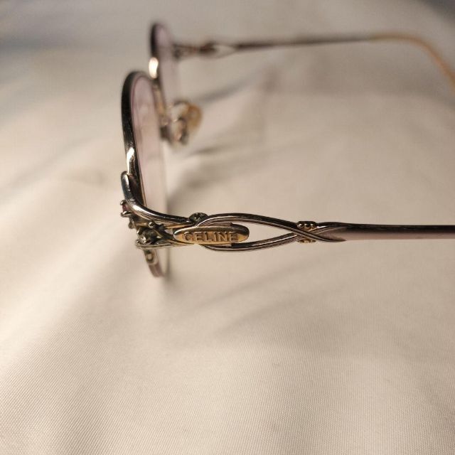 celine(セリーヌ)のCELINE セリーヌ サングラス メガネ 眼鏡 レディース メンズ シルバー系 レディースのアクセサリー(その他)の商品写真