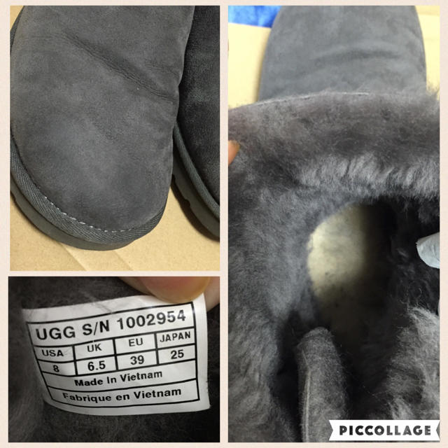 UGG(アグ)のお値下げ☆UGG リボン ムートン レディースの靴/シューズ(ブーツ)の商品写真