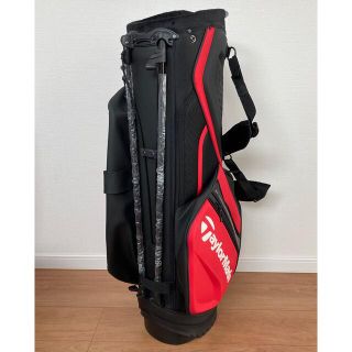 TOUR XT ゴルフバッグ キャディーバッグ スタンド ツートーン 黒 赤