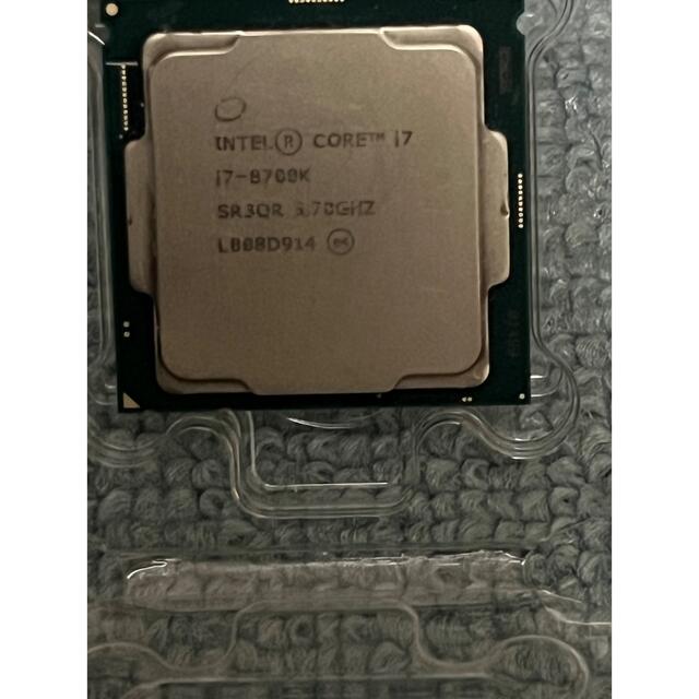 インテル Intel Core i7 8700k 品 本体のみ