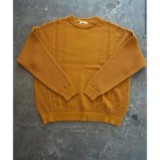 コモリ(COMOLI)のYashiki ススキニット 21AW サイズ2 完売品(ニット/セーター)